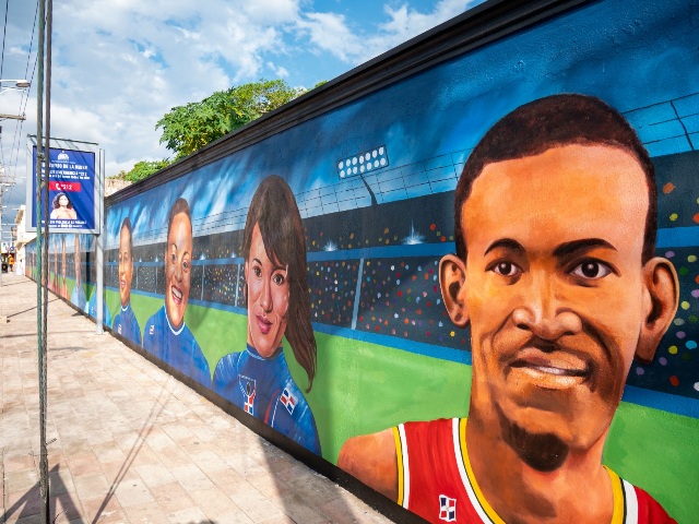 Mural de cerca