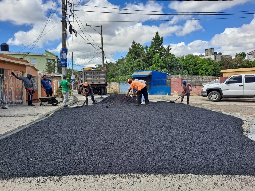 Obreros trabajando