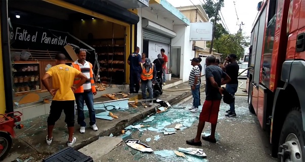 Explosion panaderia La Vega