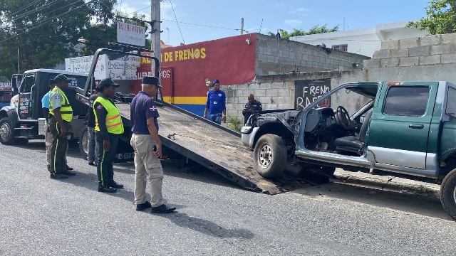 Subiendo vehiculo