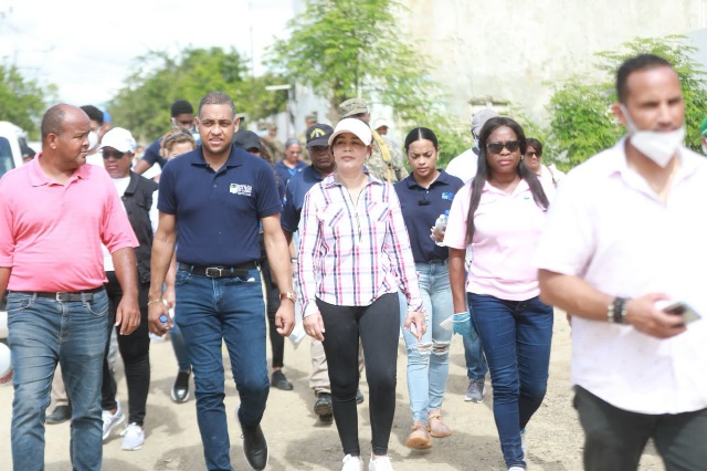 Alcalde caminando