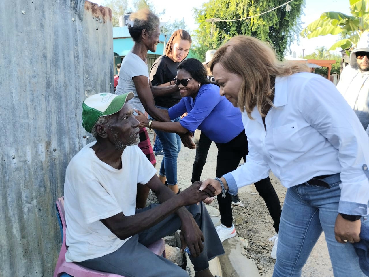 Dando mano con Luisa